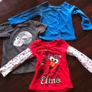 Bundle of 3 toddler shirts